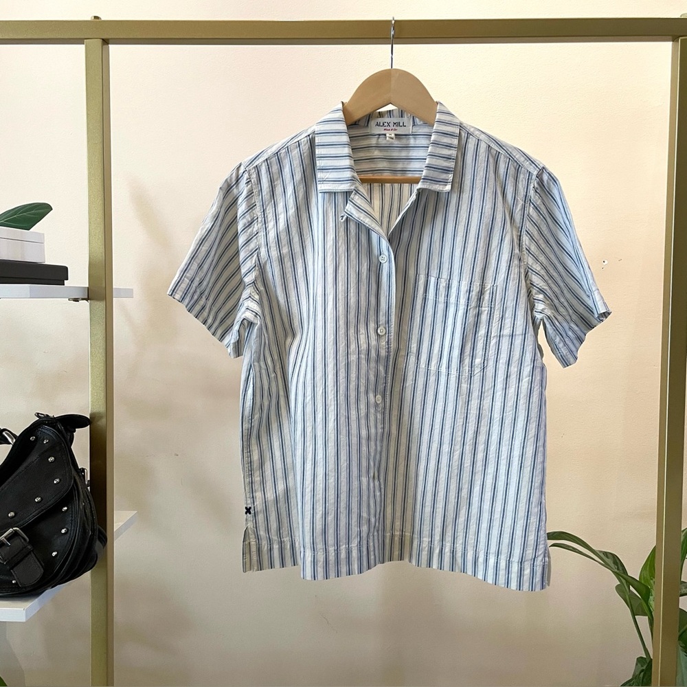 Alex Mill Striped Medium Shirt